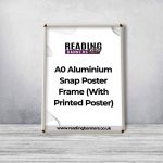 A0 Aluminium Snap Poster Frame (With Printed Poster)