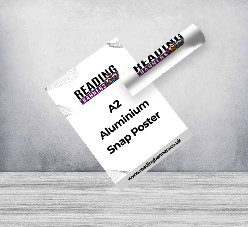 A2 Aluminium Snap Poster Frame Replacement Graphics