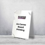 A4 Correx Board Printing