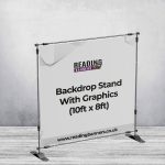 Backdrop Stand With Graphics (10ft x 8ft)
