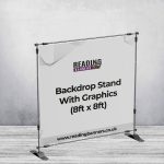 Backdrop Stand With Graphics (8ft x 8ft)