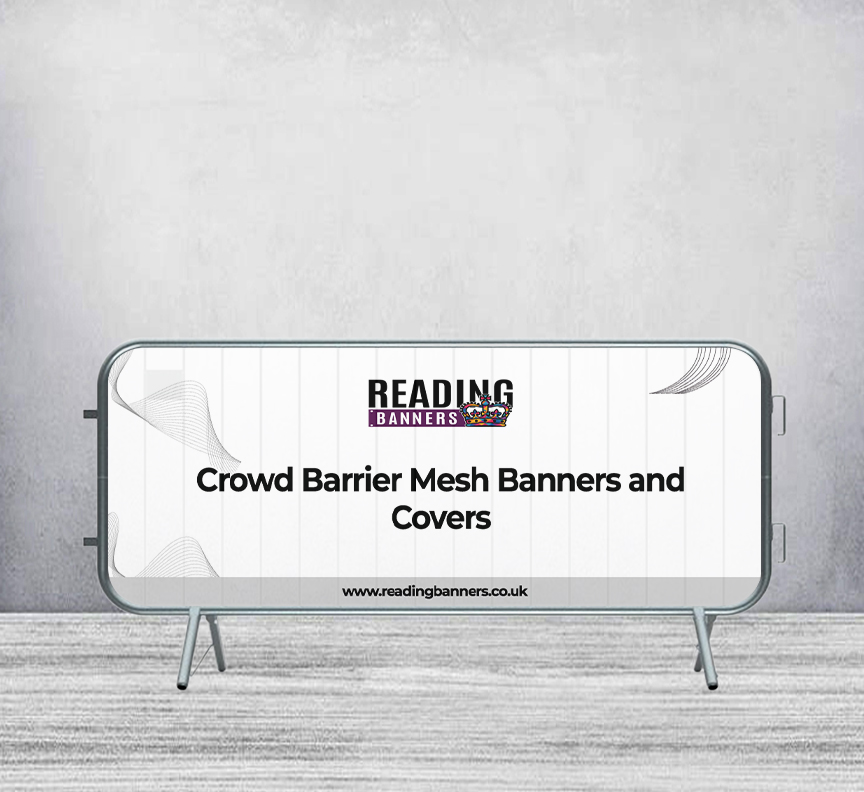 Crowd Barrier Mesh Banners and Covers