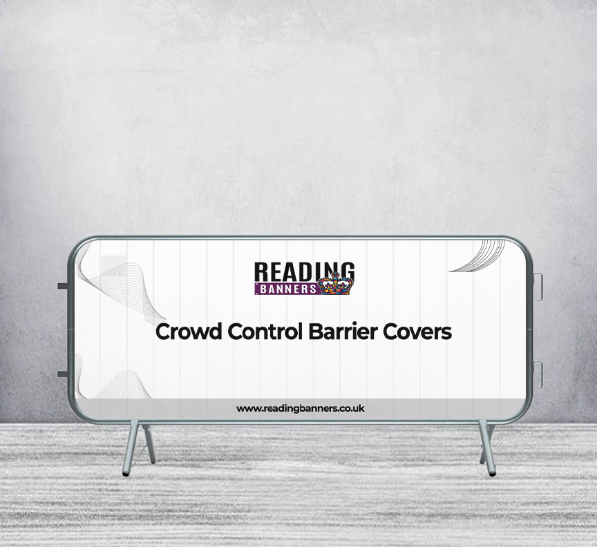 Crowd Control Barrier Covers