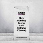 Floor Standing Banner Stand (850mm x 2000mm)
