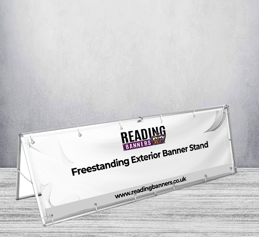 Freestanding Exterior Banner Stand