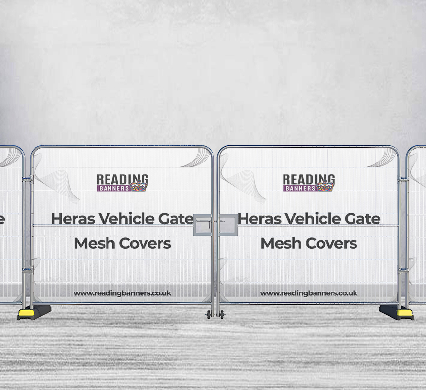Heras Vehicle Gate Mesh Covers