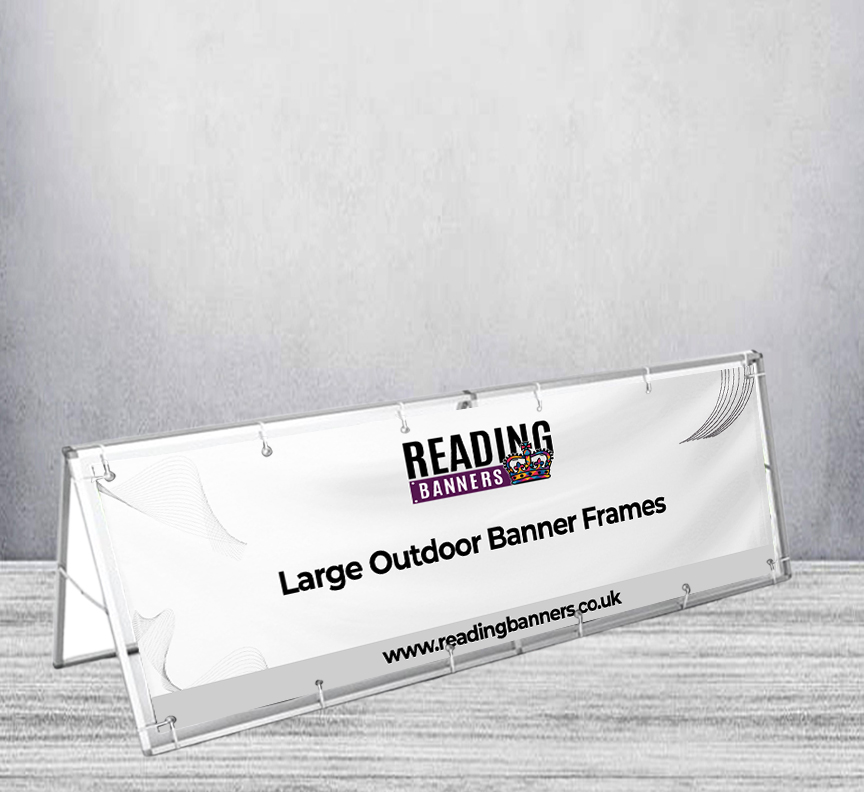 Large Outdoor Banner Frames