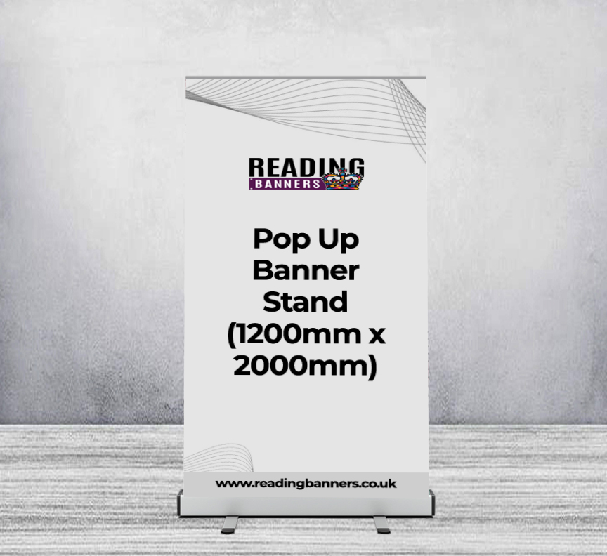 Pop Up Banner Stand (1200mm x 2000mm)