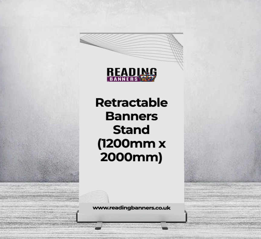 Retractable Banners Stand (1200mm x 2000mm)