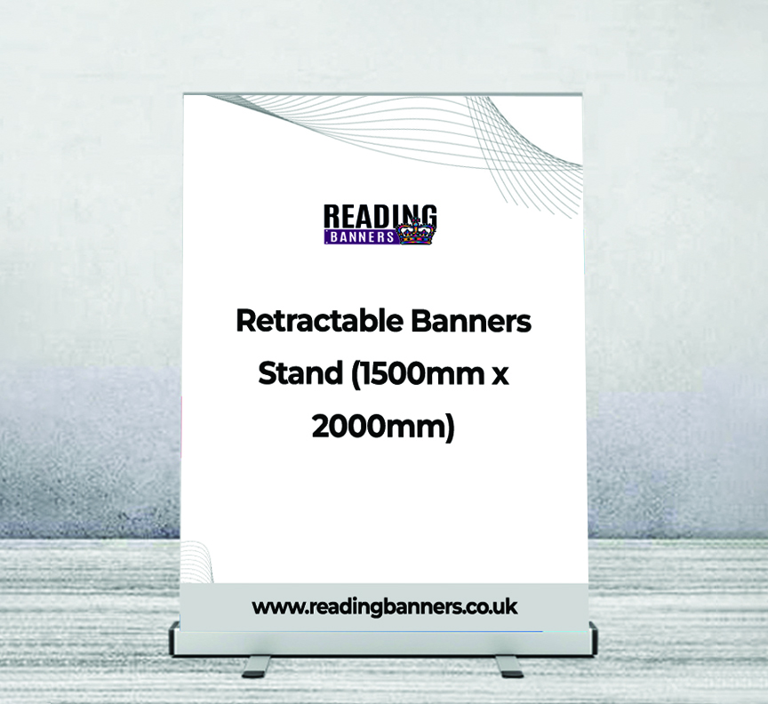 Retractable Banners Stand (1500mm x 2000mm)