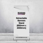 Retractable Banners Stand (850mm x 2000mm)