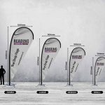 Tear Drop Flags