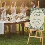 Anniversary Easel With Printed Board