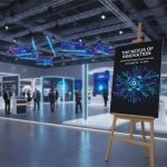 Exhibition Trade Show Easel With Printed Board