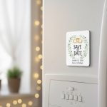 Save the Date Fridge Magnets